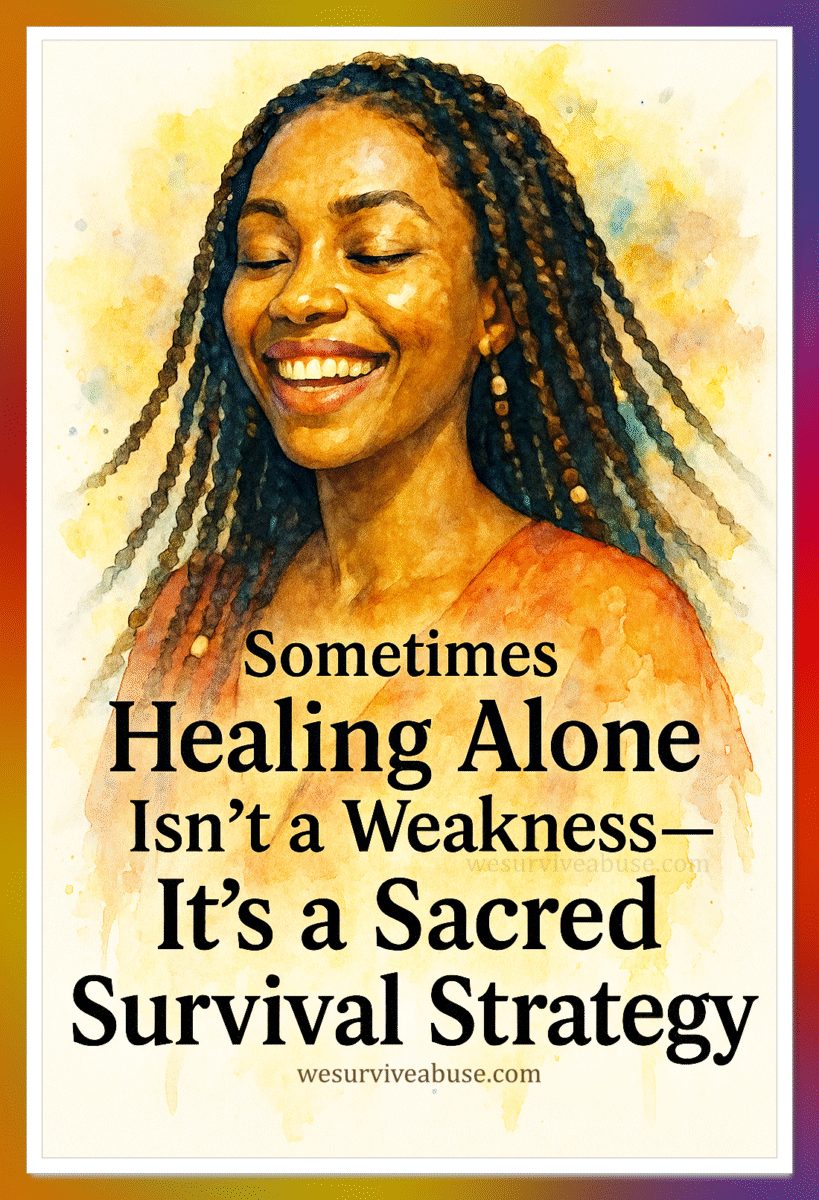 Healing Alone Isn’t a Weakness—It’s a Sacred Survival Strategy