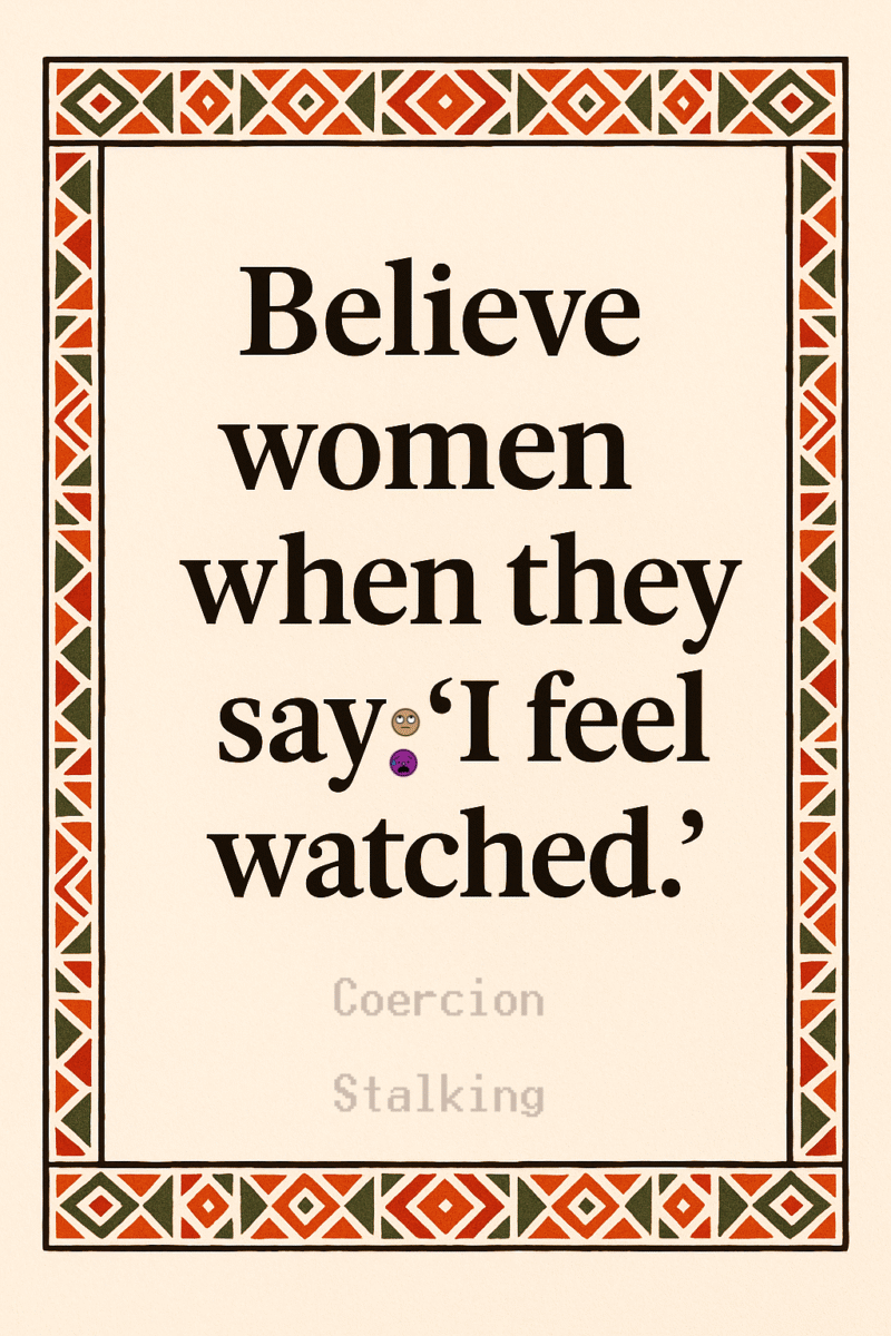 The Algorithms are Watching Her, Too: Coercive Control in the Digital Age