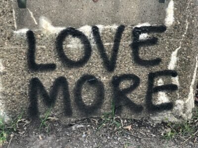 text on gray concrete wall