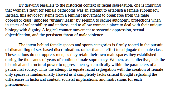 Why Are Women’s Demands for Boundaries and Safe Spaces Being Compared to Segregation?