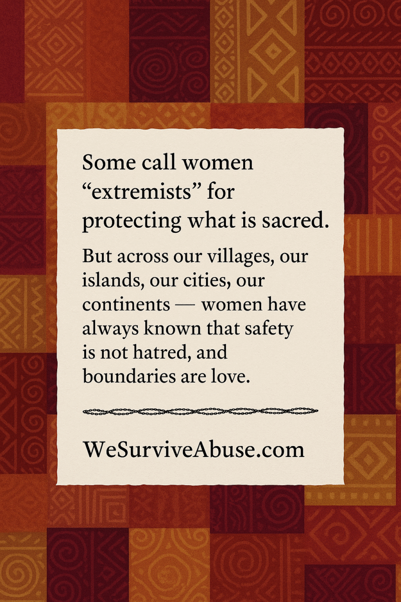Why Do People Call Gender-Critical Women “Extremists” When We’re Just Talking About Safety?