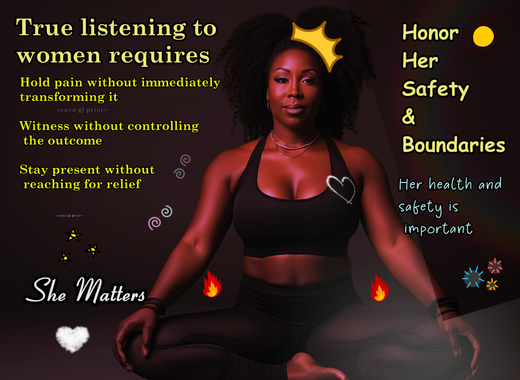 Why Listening to Women’s Pain Feels Hard—And Why It Matters More Than We Admit