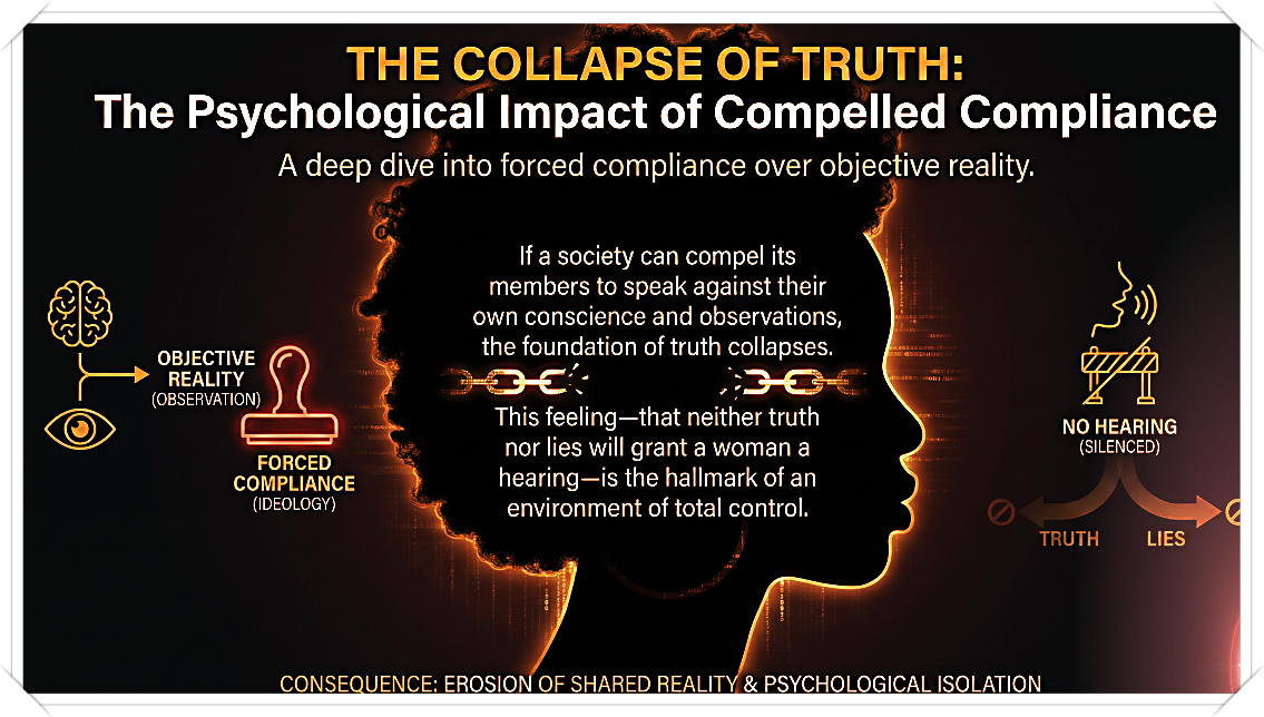 When “Nothing is True”: The Erosion of Shared Reality Through Mandated Language