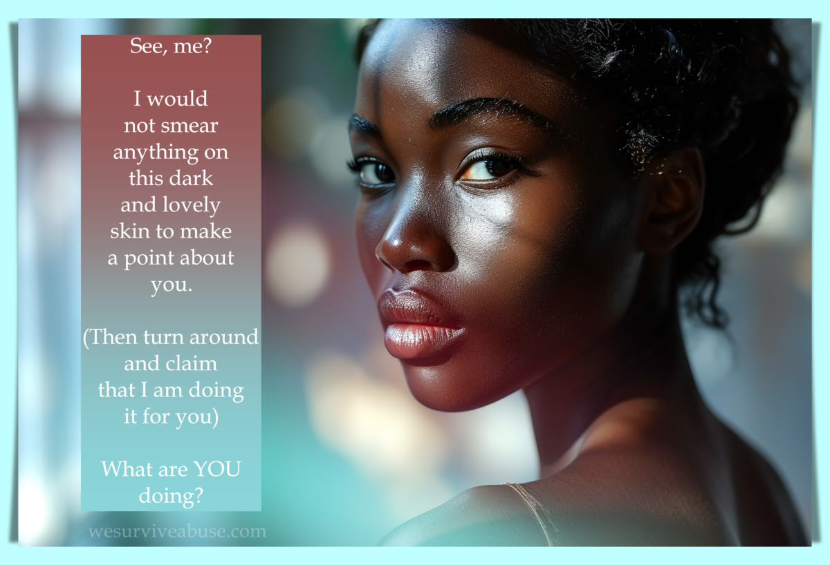 If Your Argument Needs Blackface, It’s Already Weak and Shifty