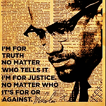 Malcolm X Wisdom: When Lies Become the Environment, Safety Disappears
