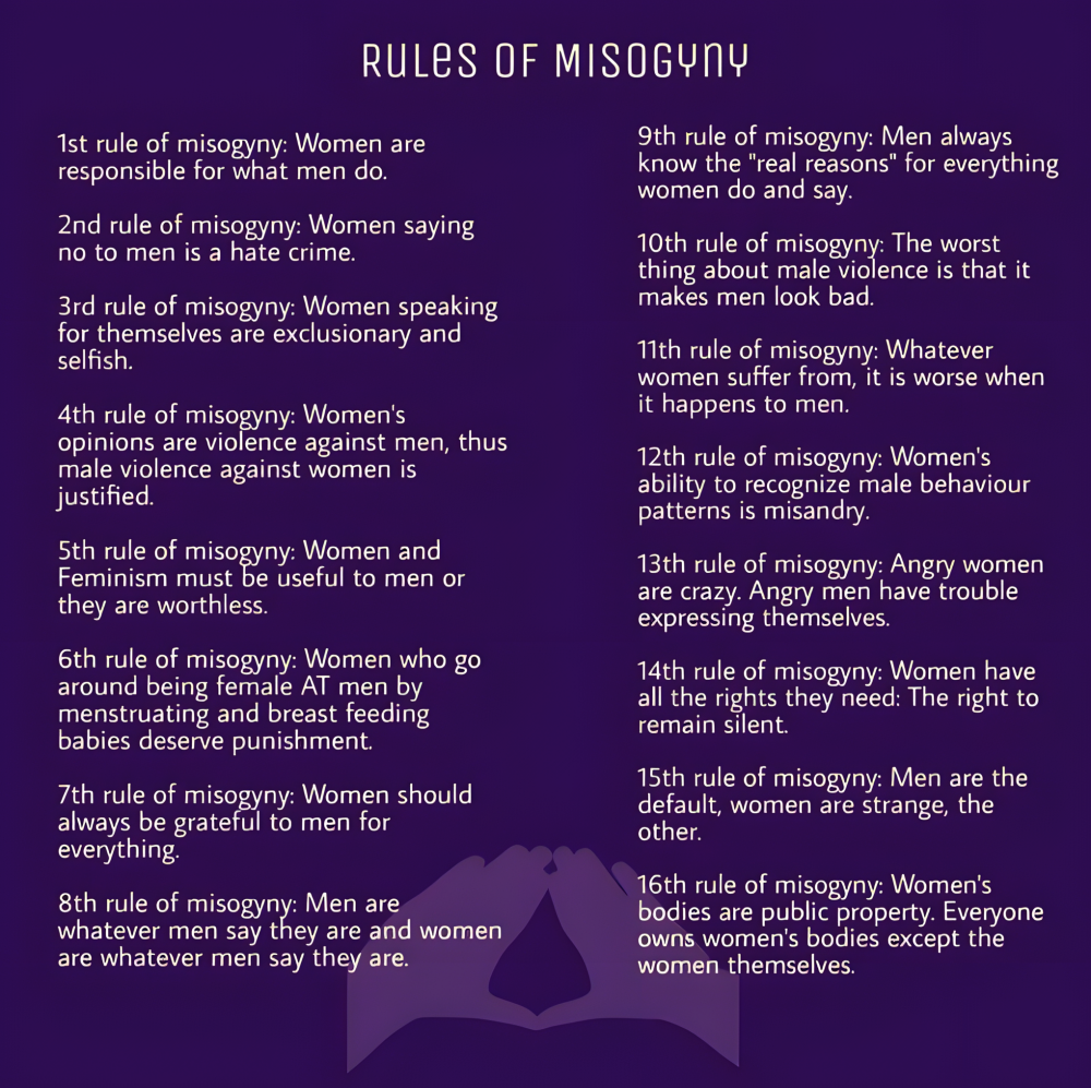 The Rules of Misogyny: A History of an Internet List