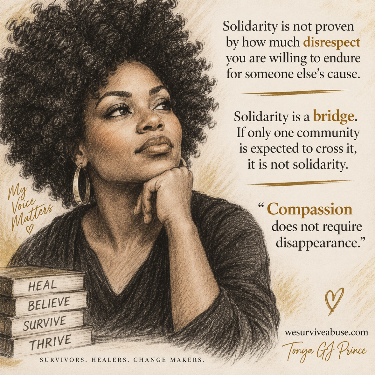 Solidarity is Reciprocal: Black American Women Are Allowed to Ask What Comes Back Across the Bridge (podcast episode)