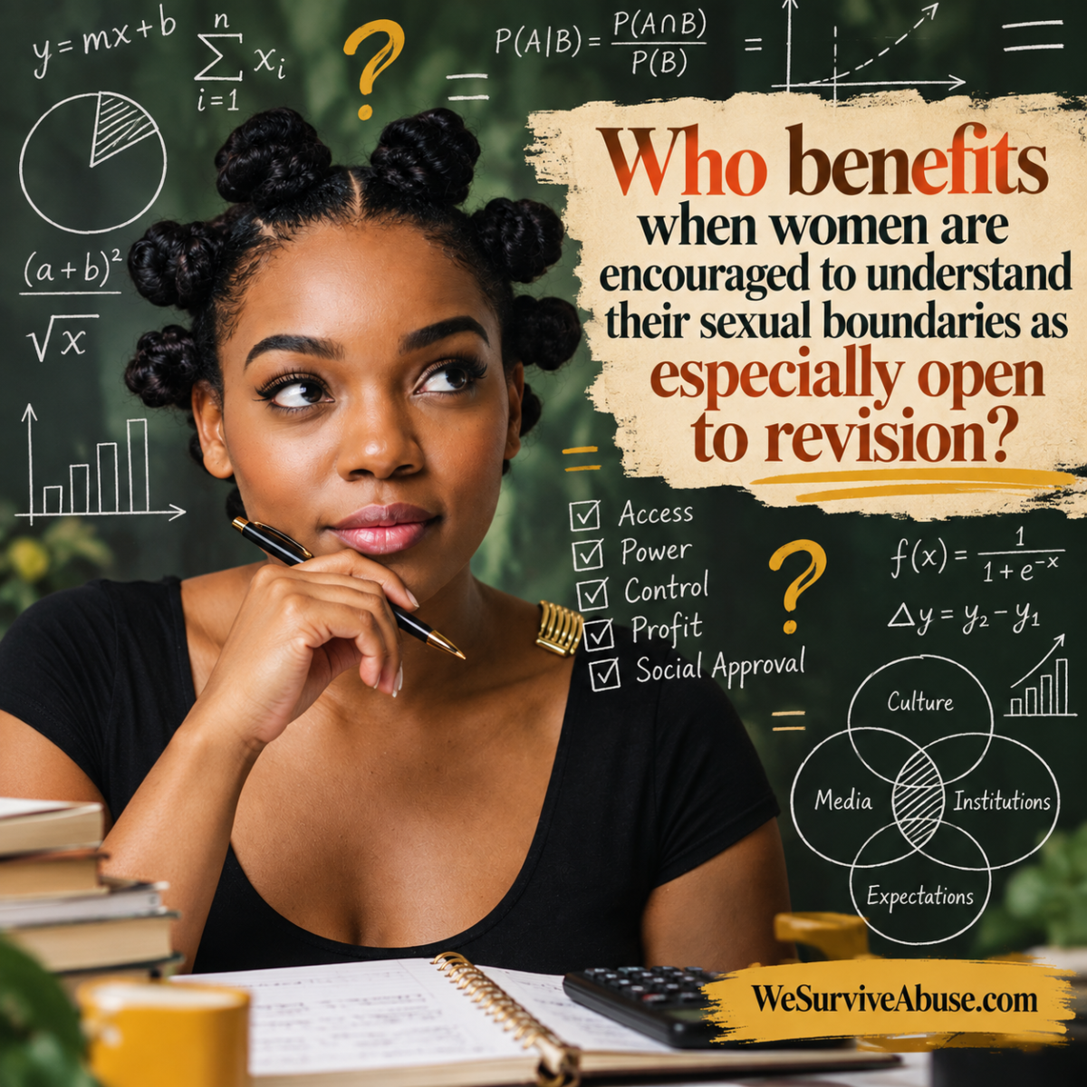 Who Benefits When Women Are Encouraged to Understand Their Sexual Boundaries Open to Revision? (w/ Bunmi)